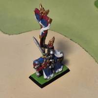 "Paladin Porte bannière" par Eurekaor